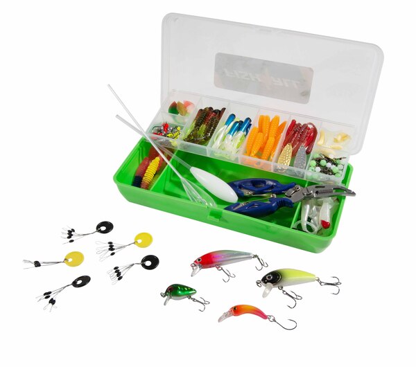 Boîte de leurres pour la truite Fish4All Trout Lure Box (151pcs)