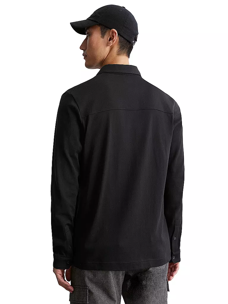 MARC O'POLO Poloshirt  schwarz