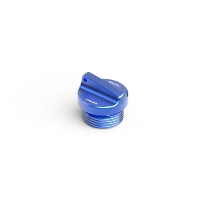 Bouchon de carter d'huile Rizoma Anodisé - Bleu