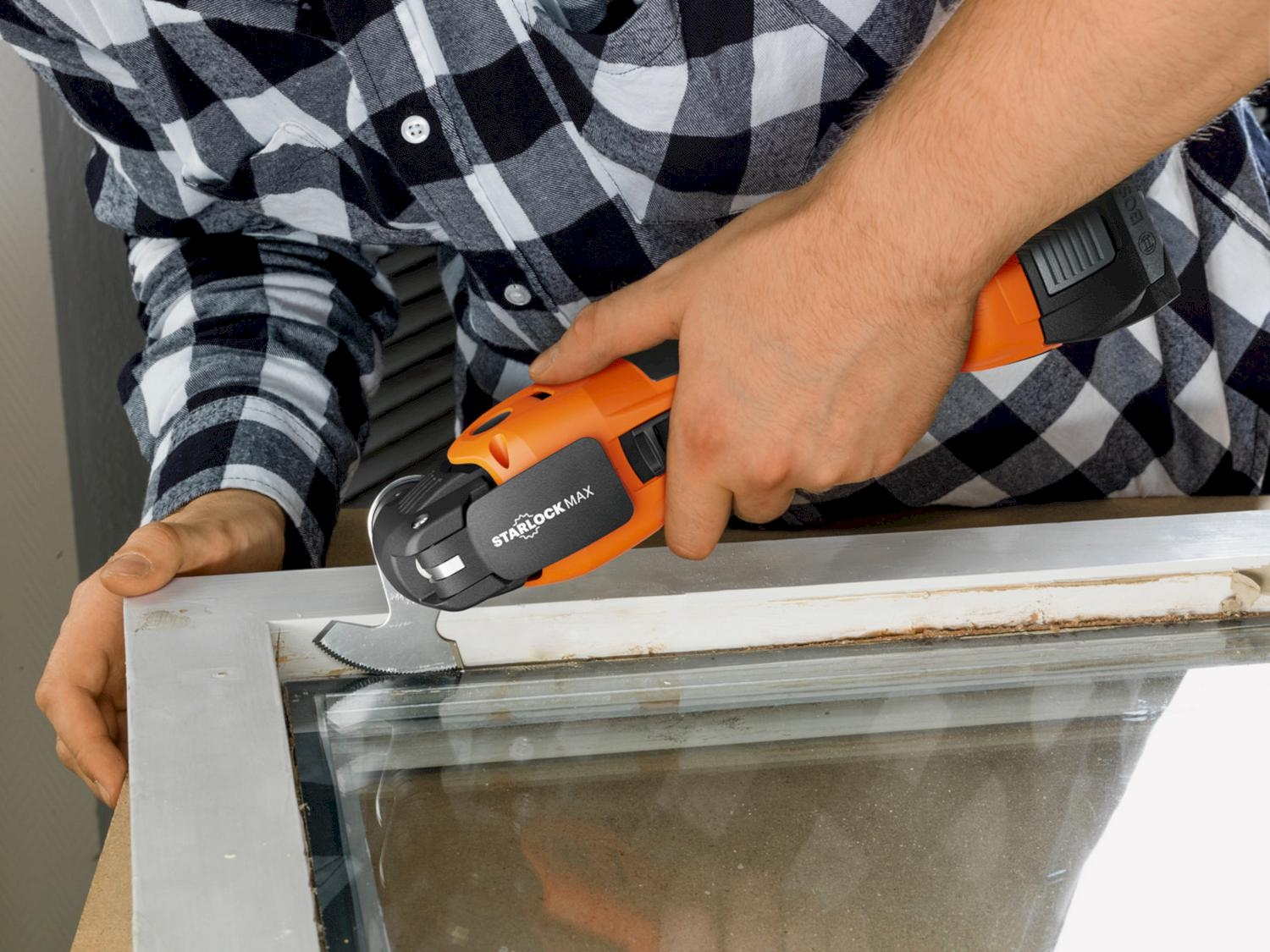 Fein AMM700 Multimaster Max 18V Li-ion Accu Multitool body in L-Boxx