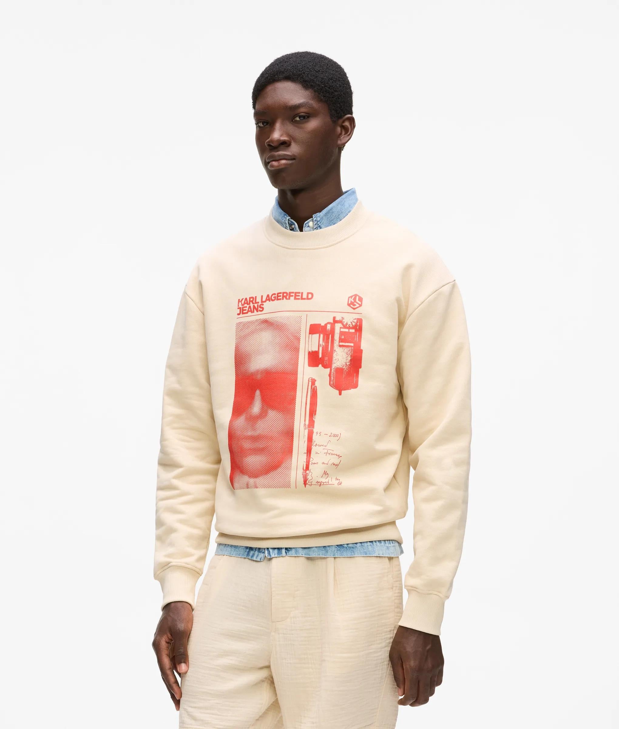 Grafische Karl print sweatshirt