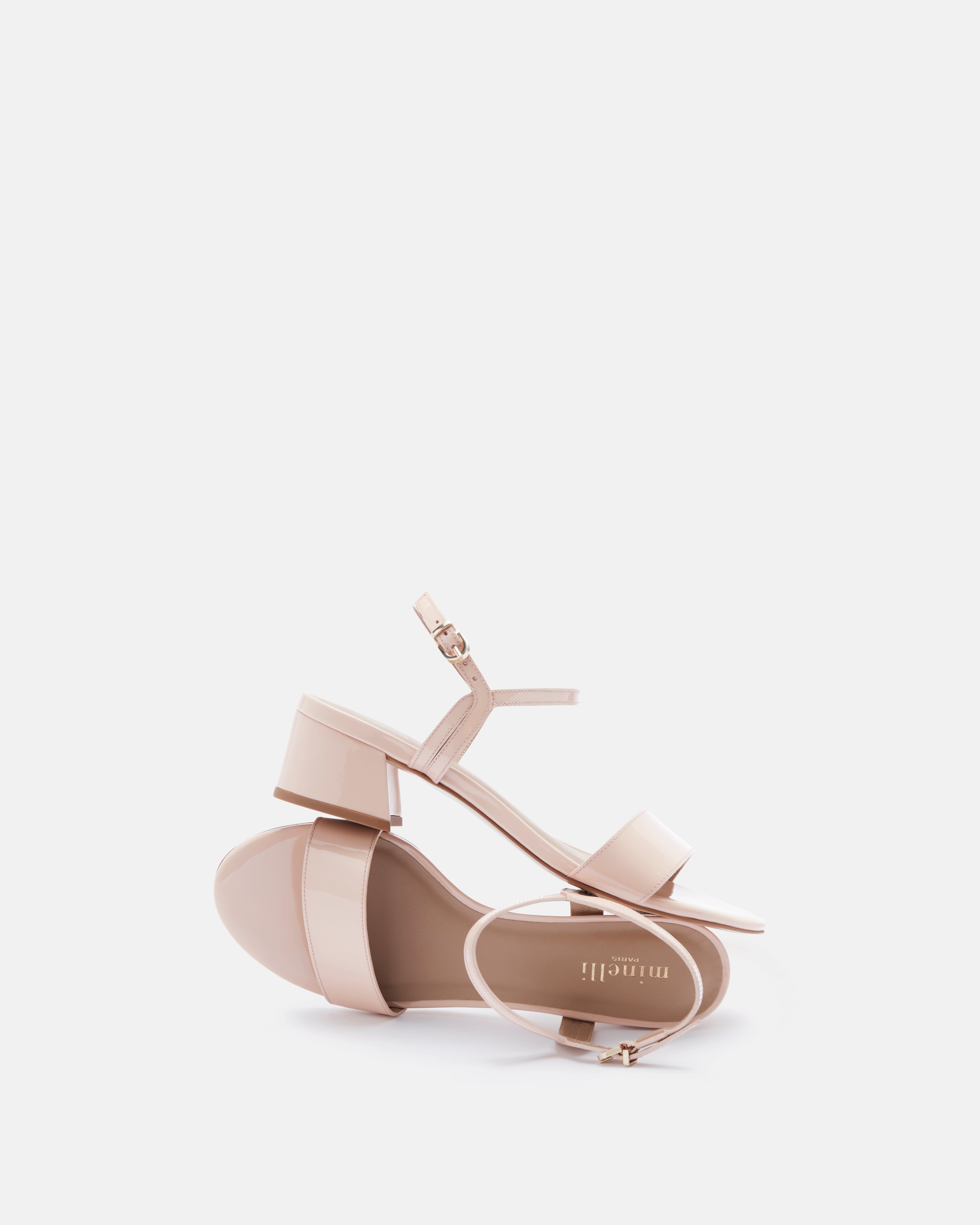 SANDALES CUSTODIA/VER POUDRE