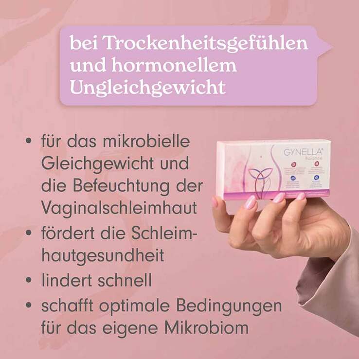 Gynella Balance Vaginalsuppositorien, 10 St