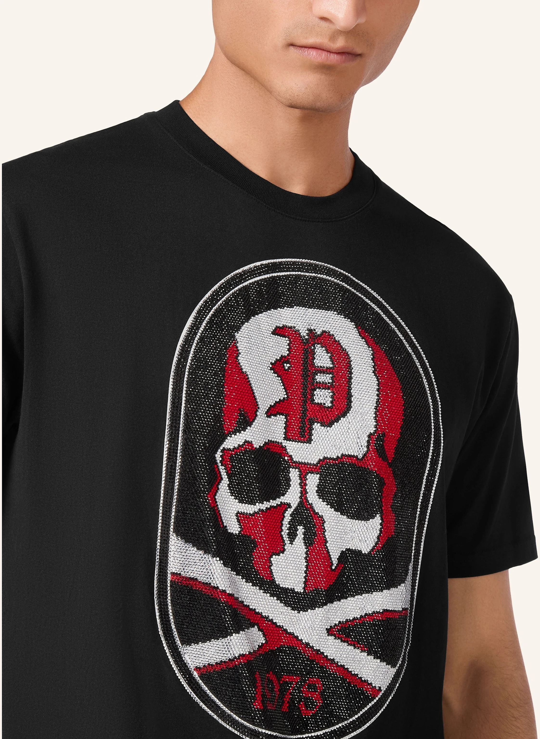 PHILIPP PLEIN PHILIPP PLEIN T-Shirt SKULL&BONES