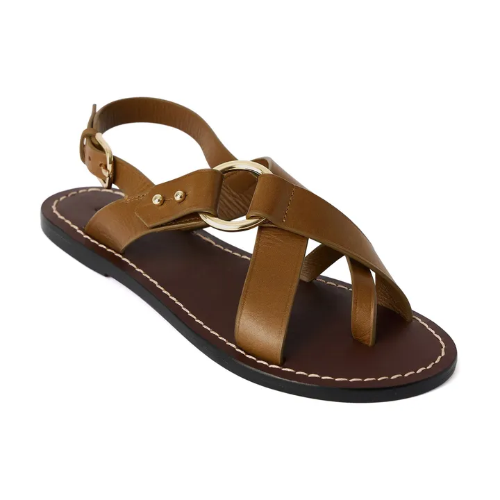 Soeur Sandales Florence Cuir | Bronze