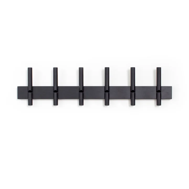 We Do Wood - Roon & Rahn Reces Wandgarderobe, 78 cm, Eiche / schwarz
