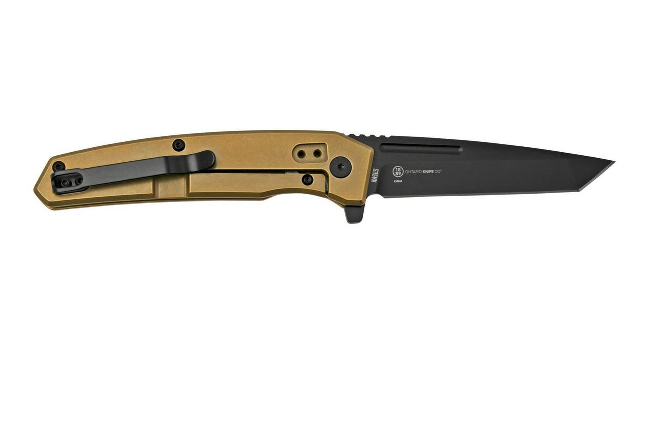 Ontario Ti 22 Equinox 9805 Gold Titanium zakmes