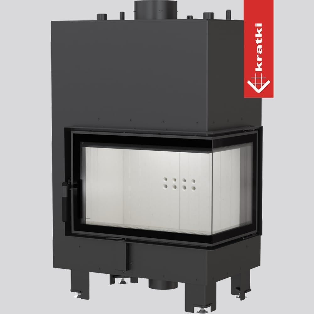 Kratki Wasserführender Kamineinsatz MBM rechts 12 kW Ø 180