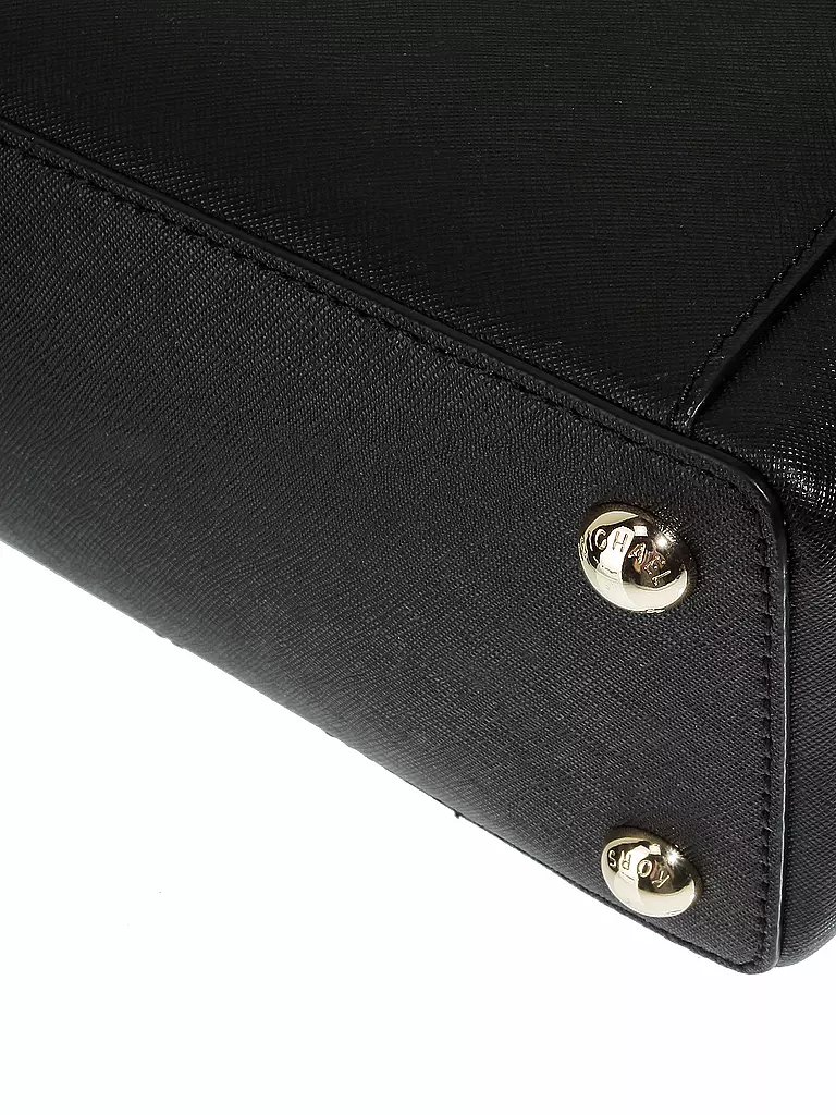 MICHAEL KORS Ledertasche - Shopper JET SET ITEM schwarz