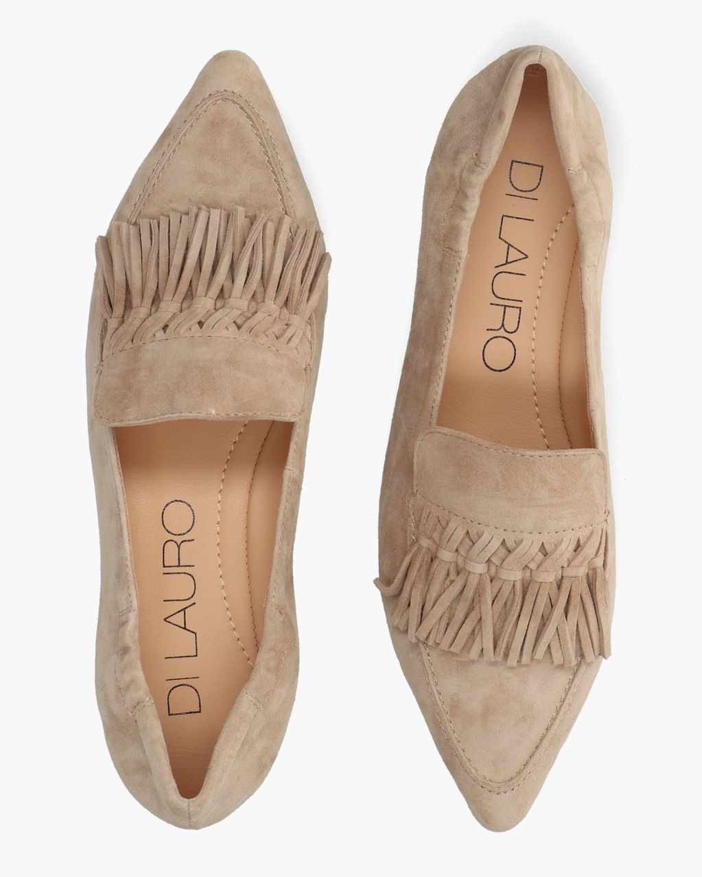 Di Lauro Onaya Taupe Damesloafers