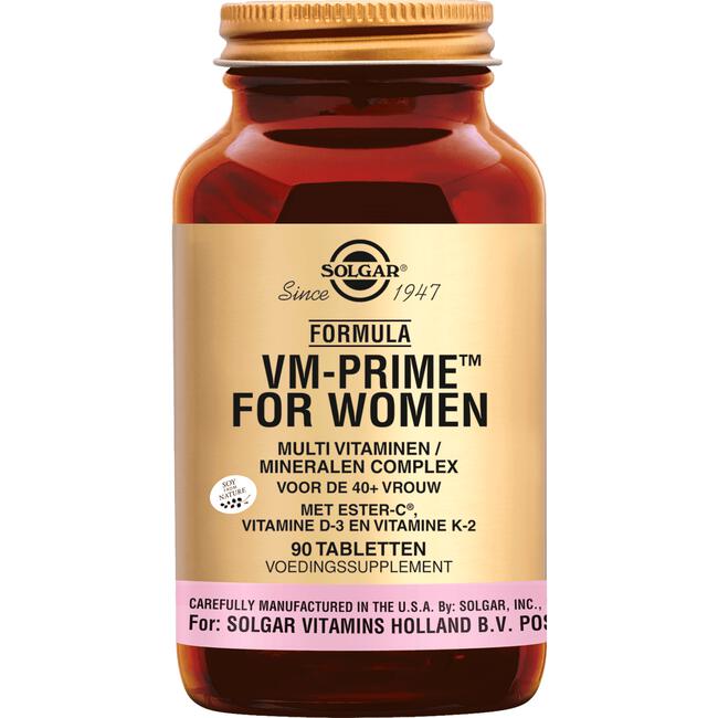 Solgar Formula VM-Prime for Woman 40+ 90 tabletten