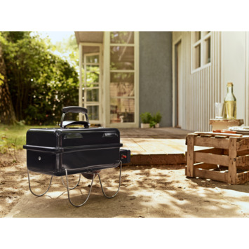 Weber Go-Anywhere gasbbq zwart 1 brander