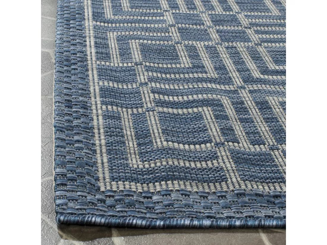 Tapis Navy & Grey 79 X 152 cm - Nantucket