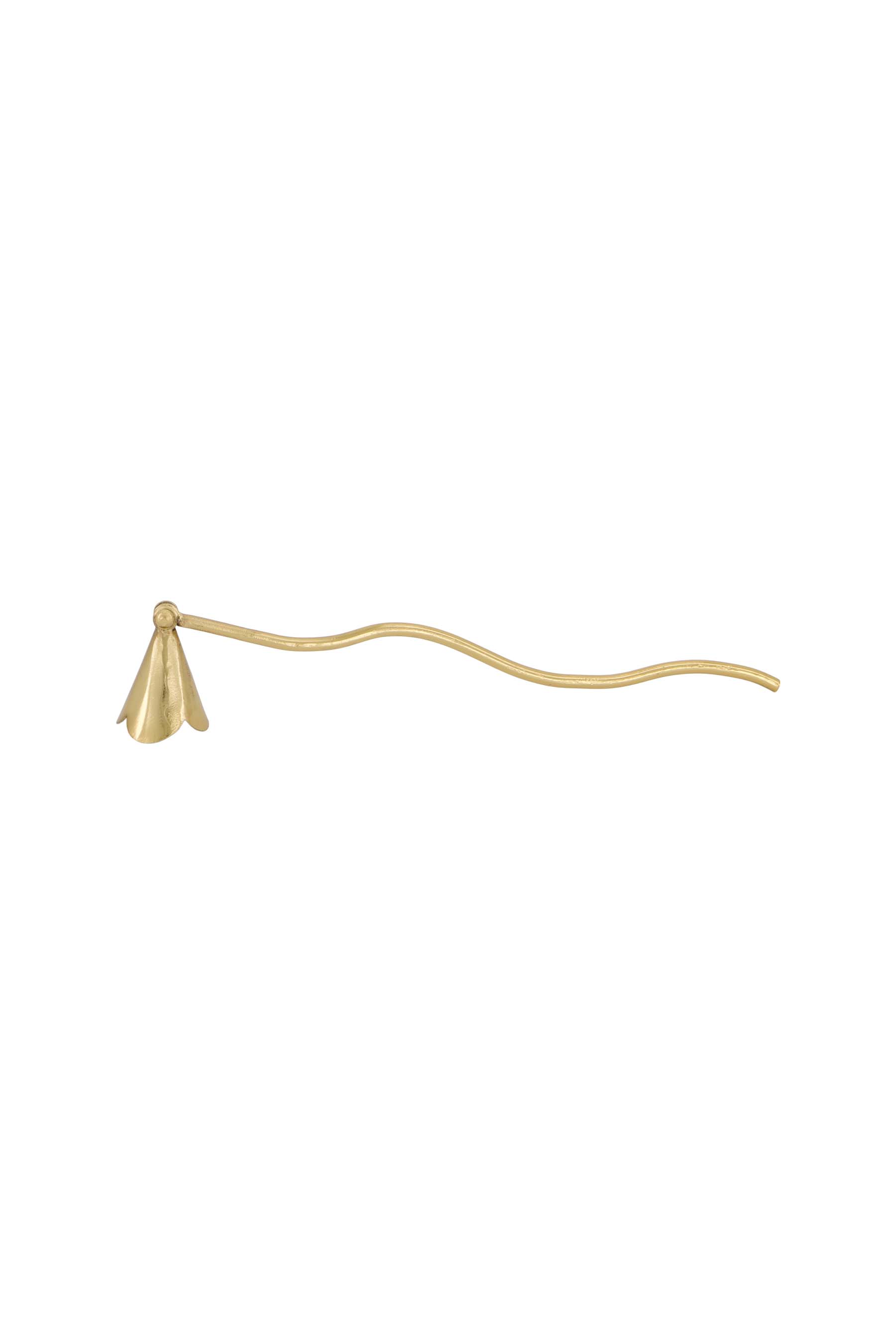 kaarsendover metaal hartje goud