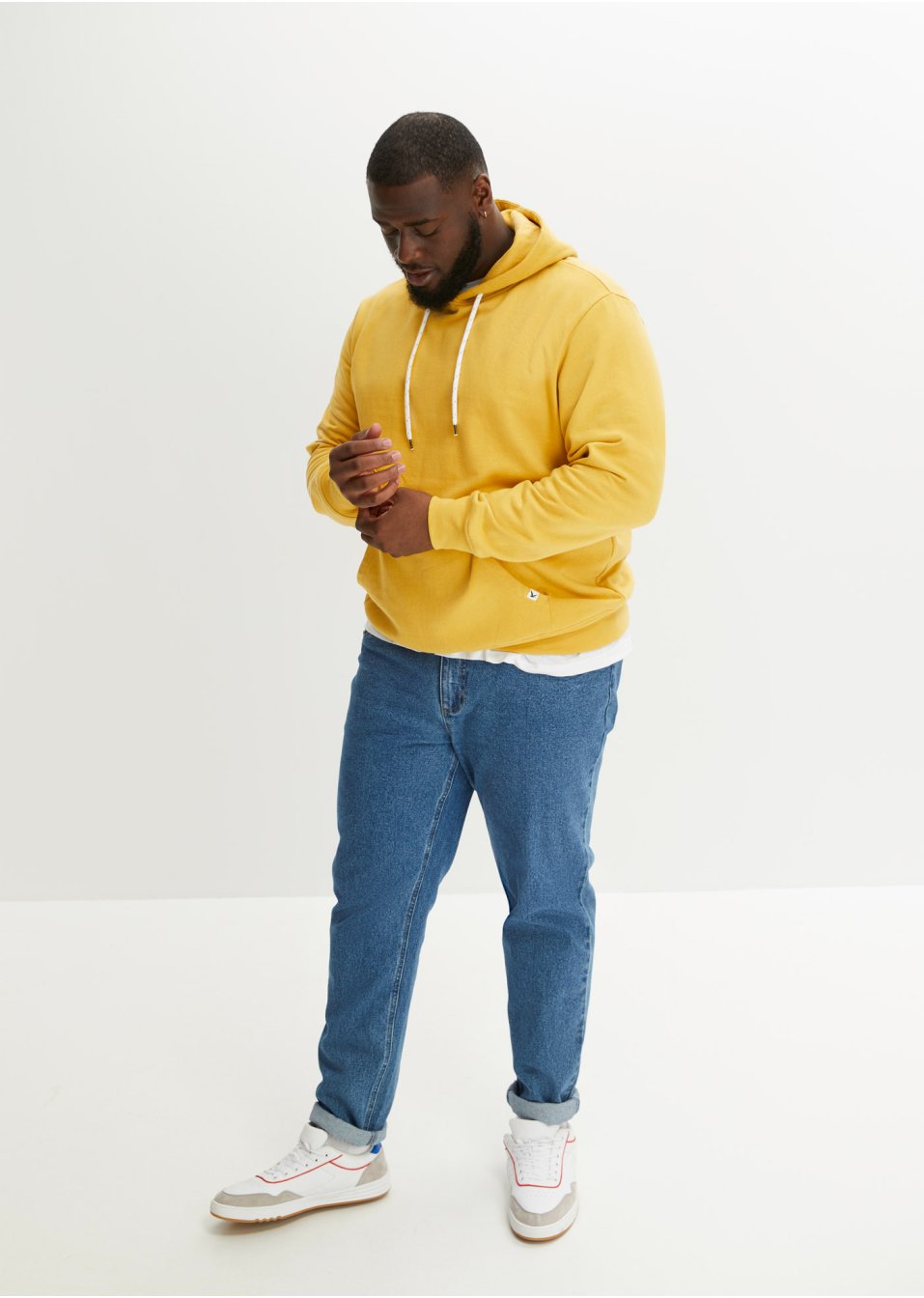 Sweat-shirt à capuche coupe confort