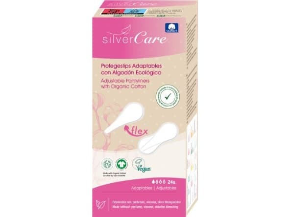 MASMI_Silver Care fleksible bind av økologisk bomull 30 stk.