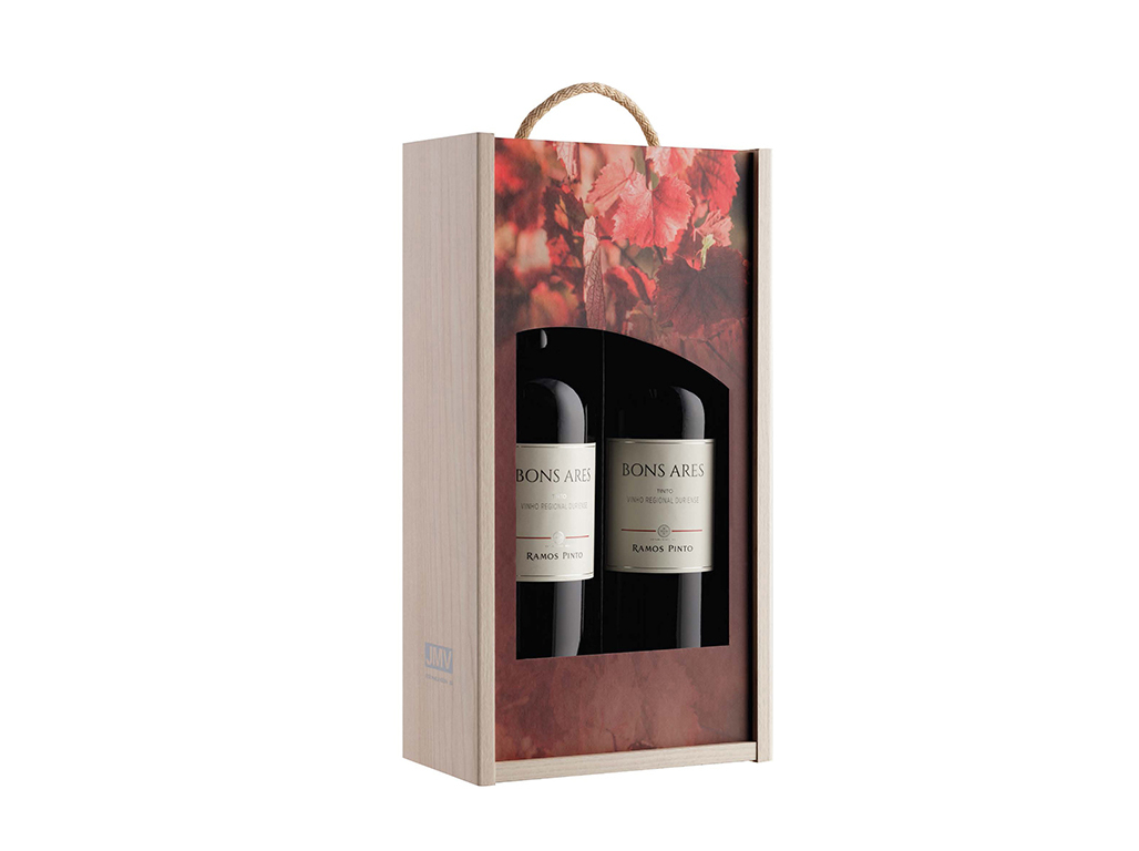 CONJUNTO VINHO BONS ARES DOURO 2X0.75L