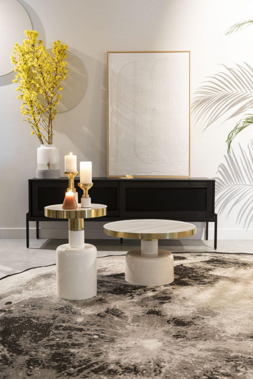 Zuiver Glam kandelaar S wit
