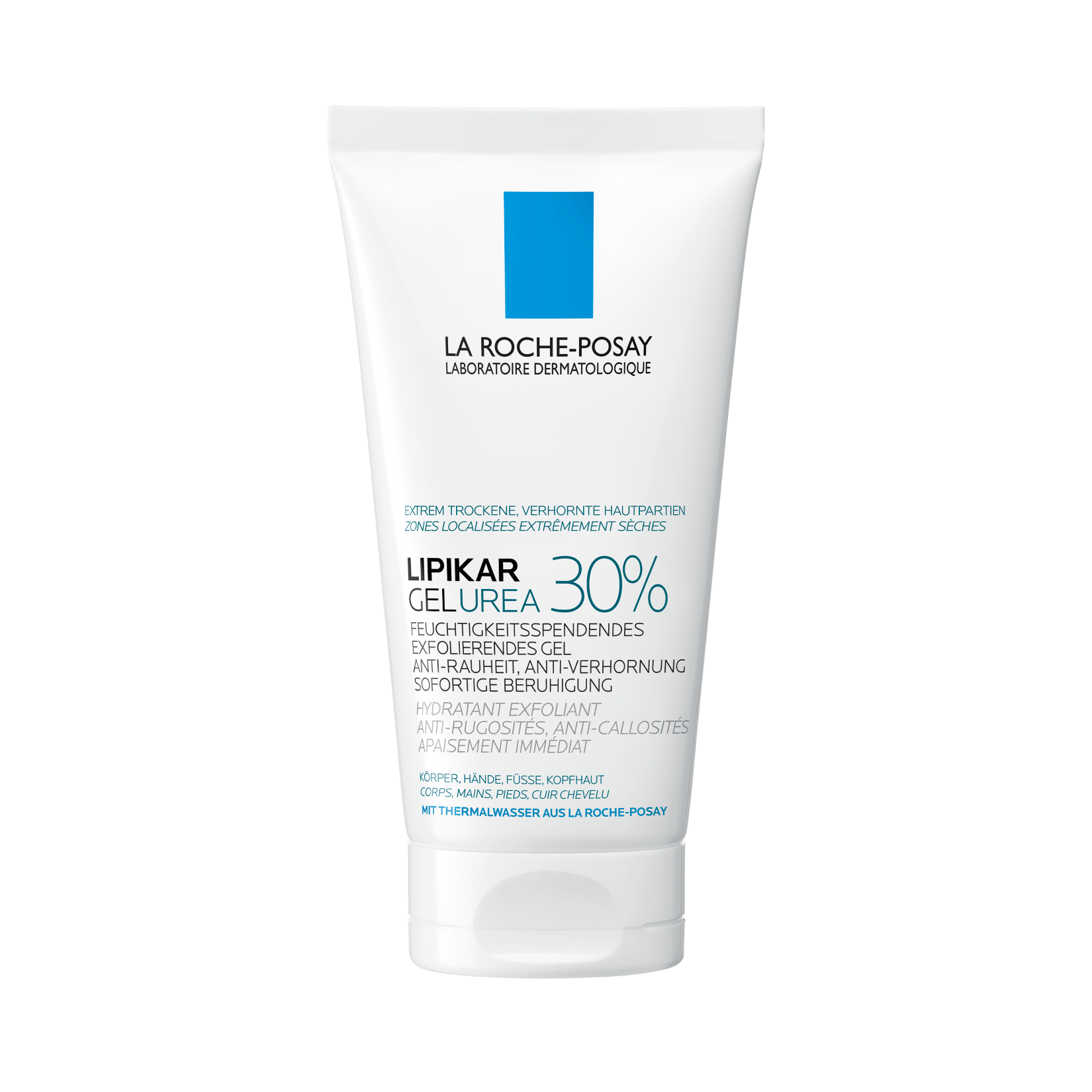 La Roche-Posay Lipikar Urea 30<br>50 ml, Gel, FR EN DE IT SP PT NL