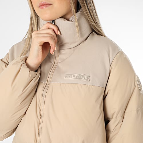 Doudoune Longue Femme New York 9749 Beige