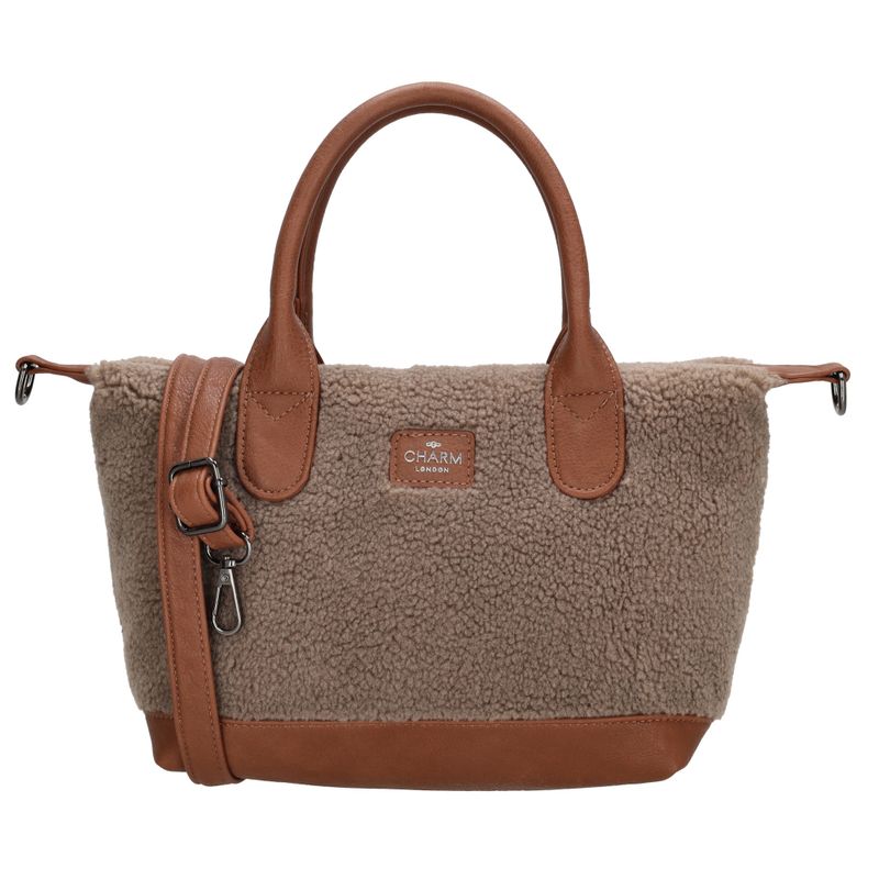 Charm Schoudertas Taupe Dames