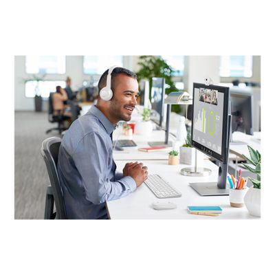 Logitech H390 - Casque filaire avec micro - USB-A - blanc cassé