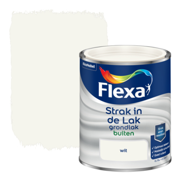 Flexa Strak in de Lak grondlak voor buiten wit 750 ml