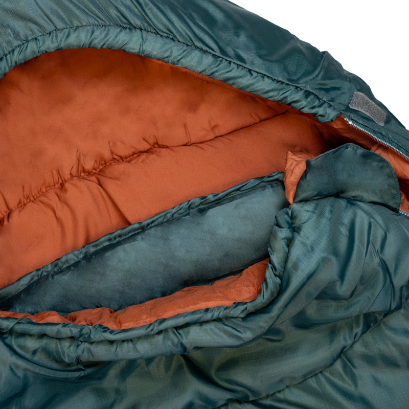 Highlander rayet 350 mummyslaapzak - green