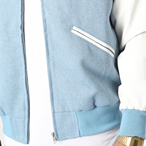 Veste Zippée Bleu
