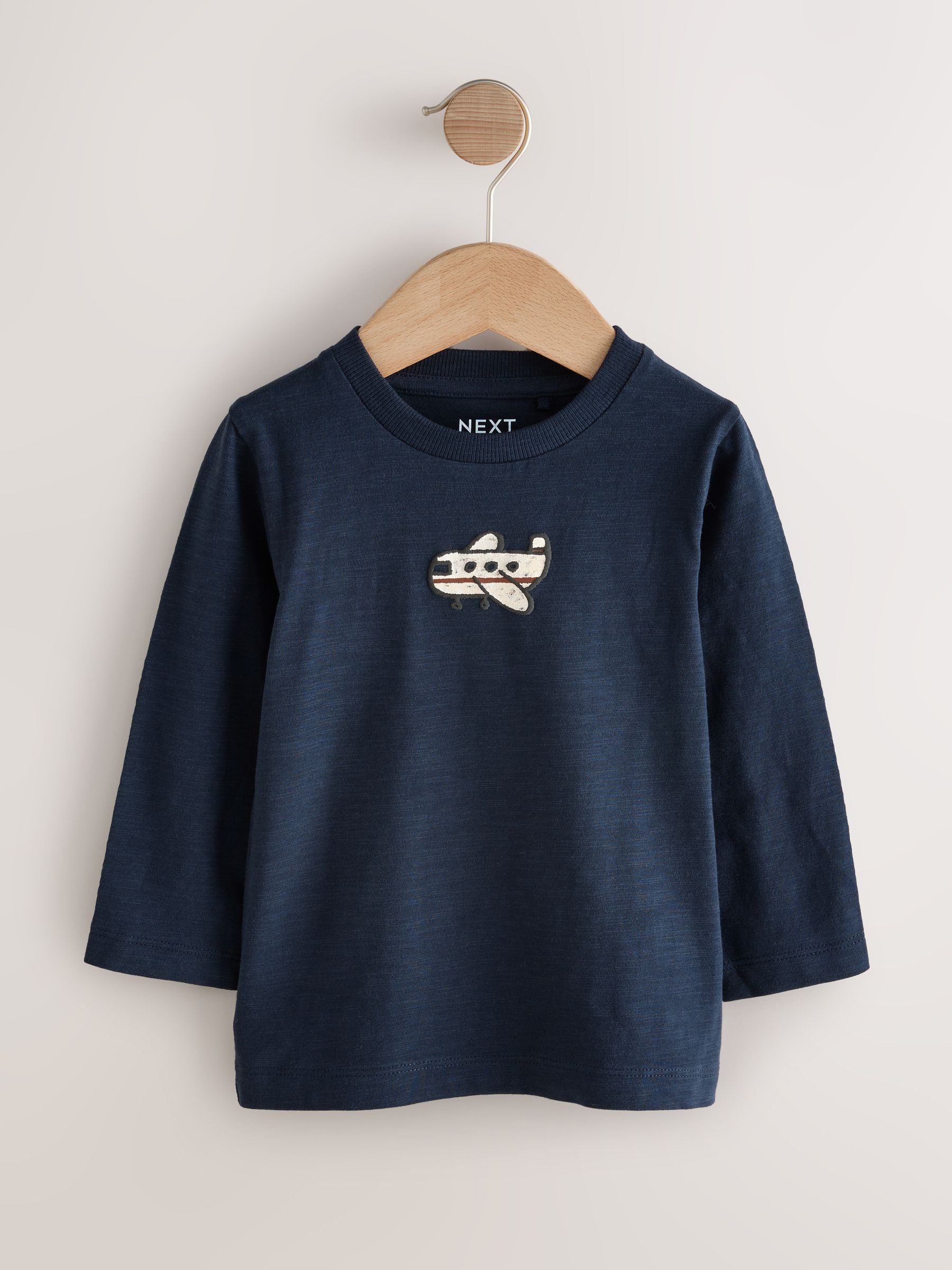 Meerkleurig voertuigen  - Set van 5 T-shirts met lange mouwen (3 mnd-7 jr)