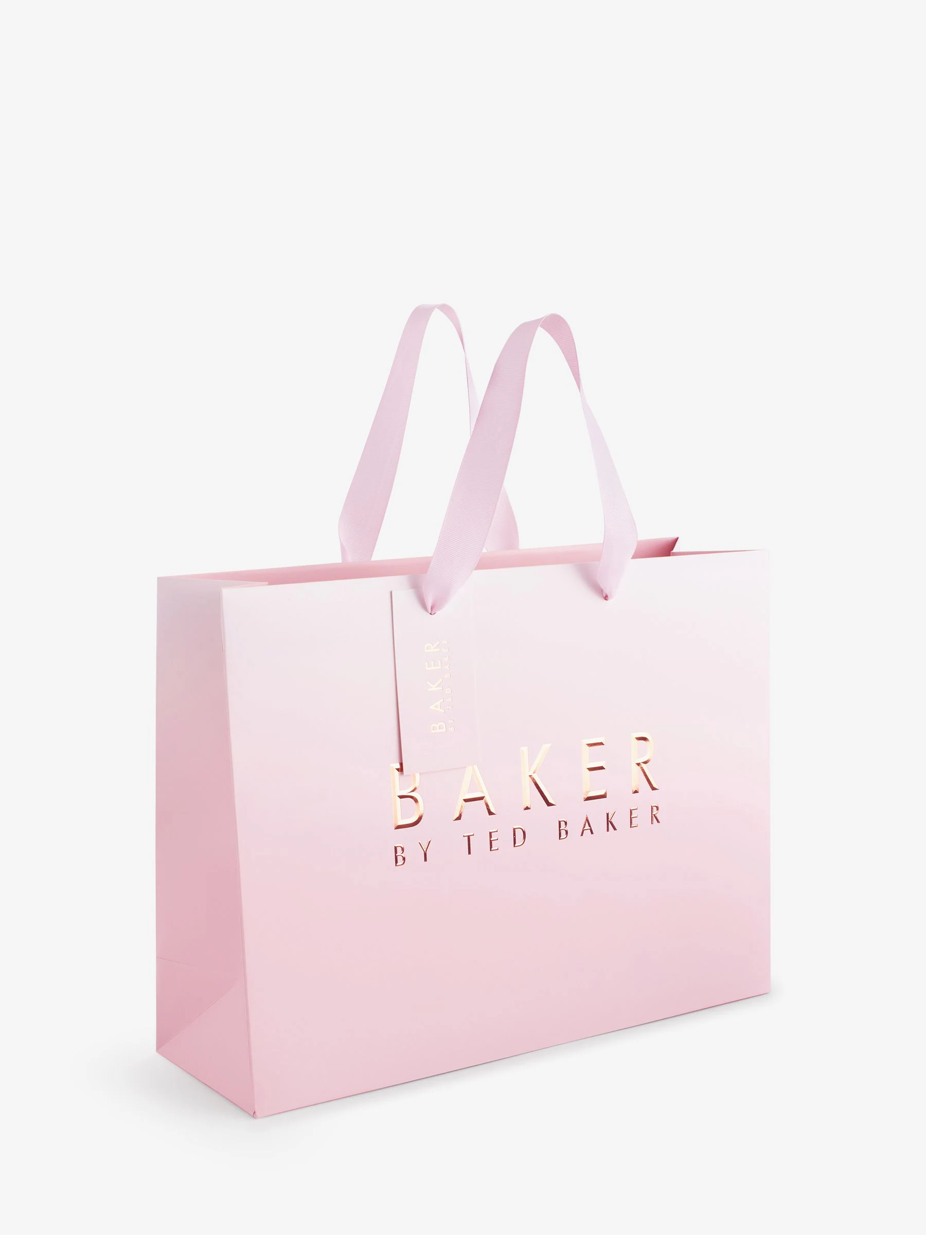Roze voor meisjes - Baker by Ted Baker geschenktasje met tissuepapier
