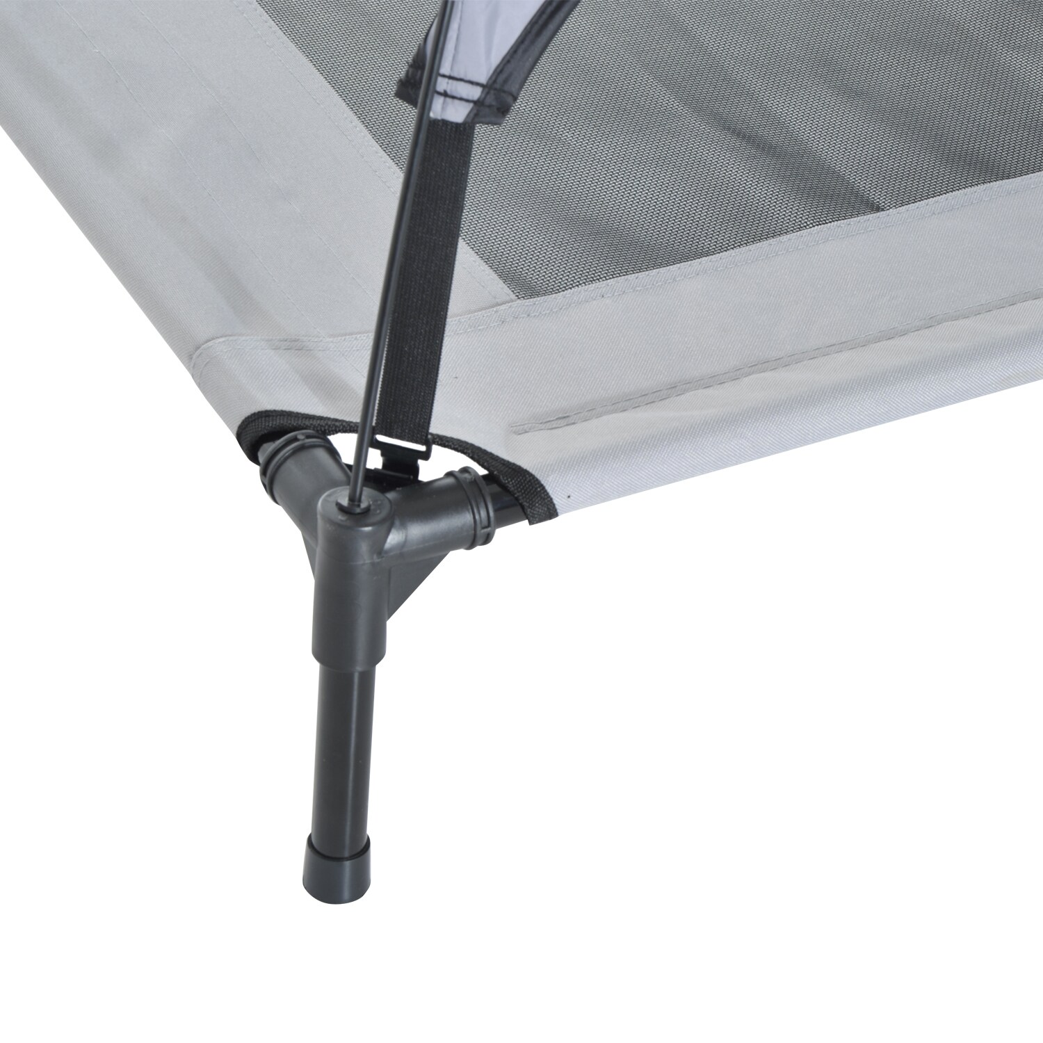 PawHut Haustierbett mit Baldachin L76 x B61 x H76 cm