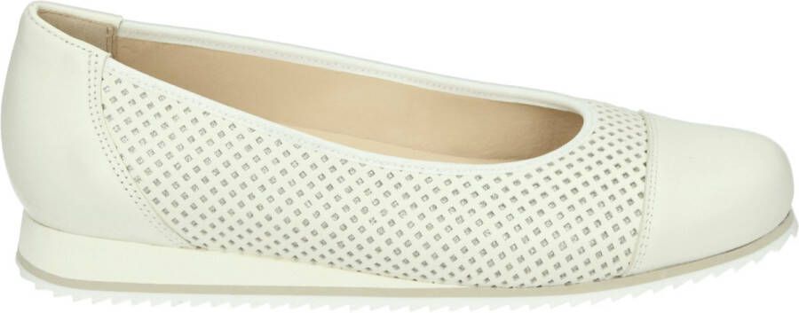 Hassi-A Hassia 301621~~~~~~~~~~~~~~~~~~~~~~~~ Ballerinaschoenen Wit beige