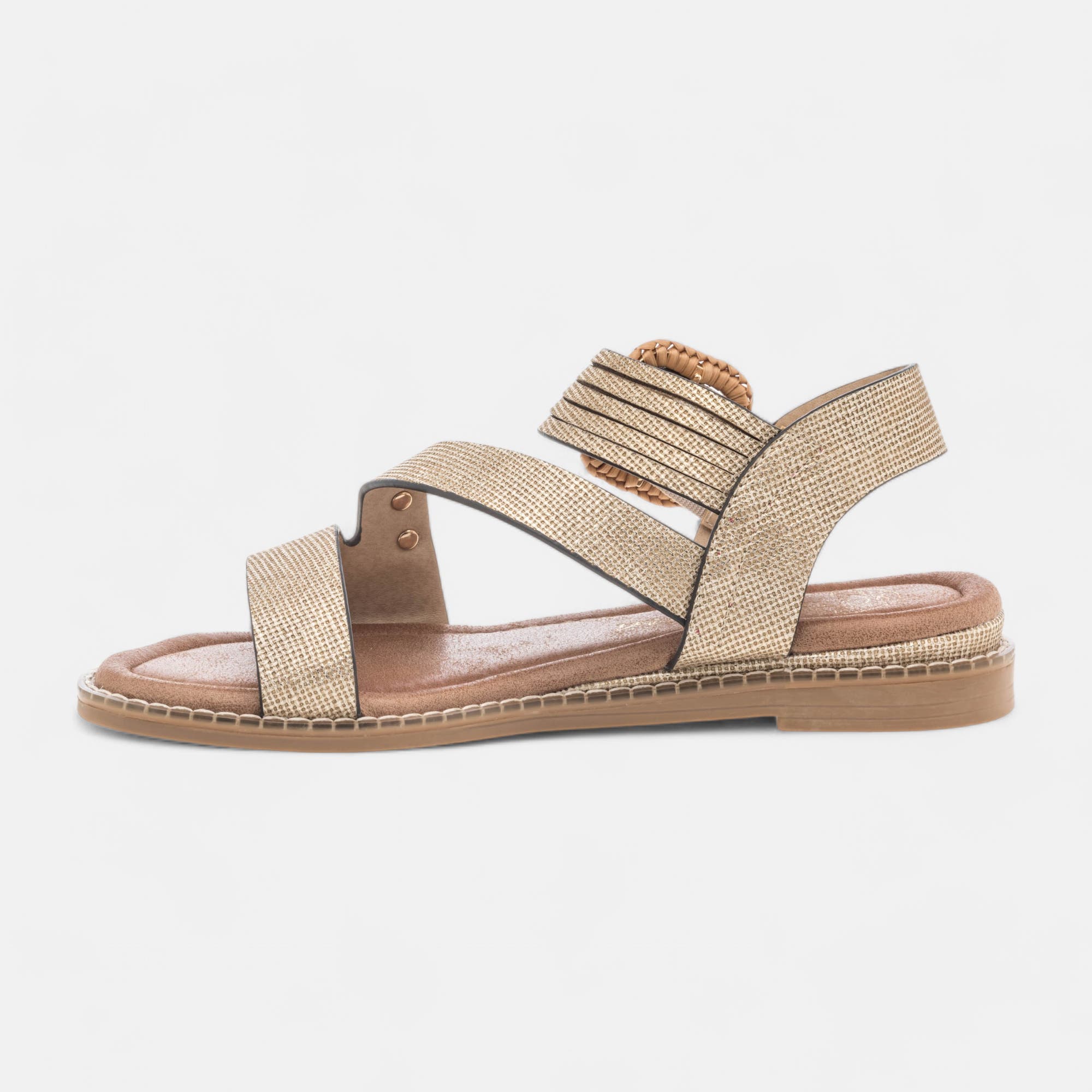 Nu-pieds Femme or
