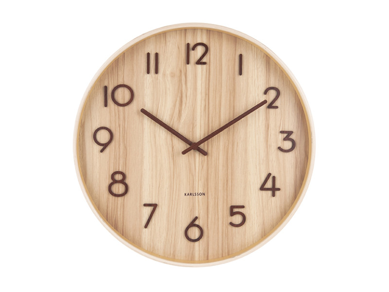 Wall Clock Pure Medium KA5809DW Dark wood