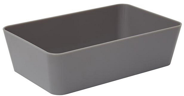 Boîte plastique gris Cooke & Lewis Sabal L