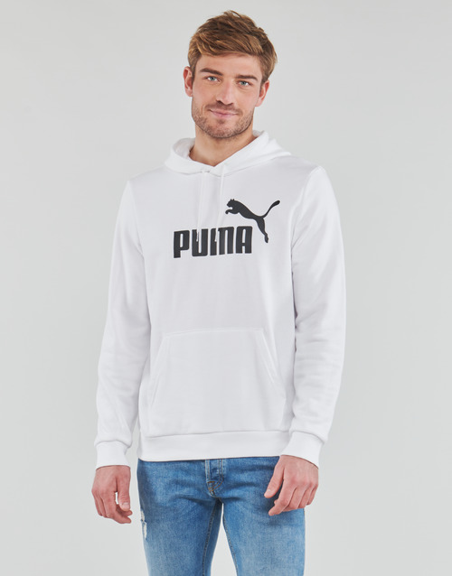 Puma - ESS BIG LOGO HOODIE FL - Blanc