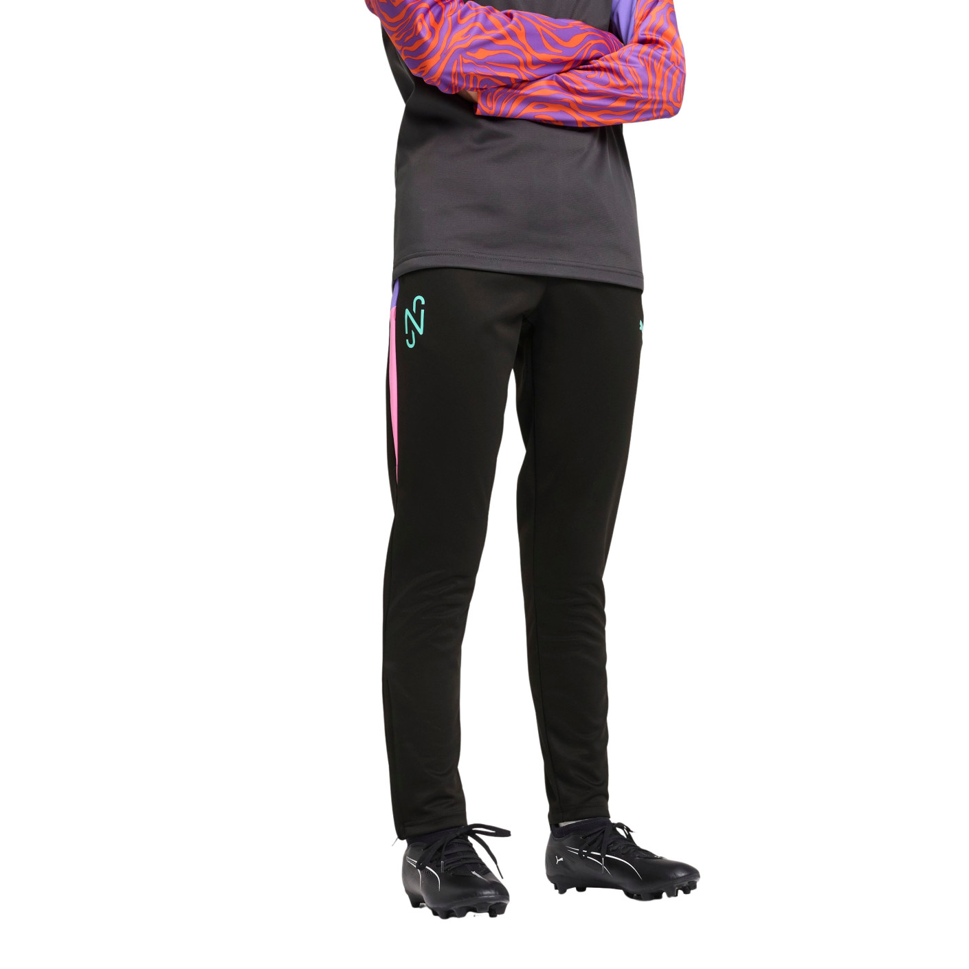 PUMA Neymar Jr. Creativity Trainingsbroek Kids Zwart Paars Blauw