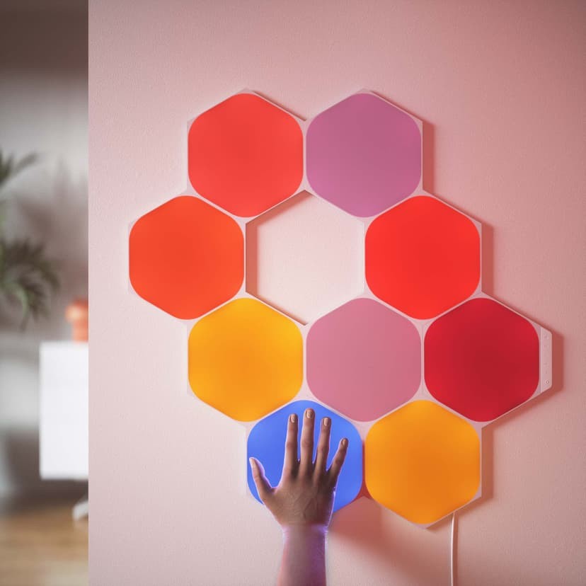 Nanoleaf - Hexagons Shapes Ultra Black Edition Expansion Pack