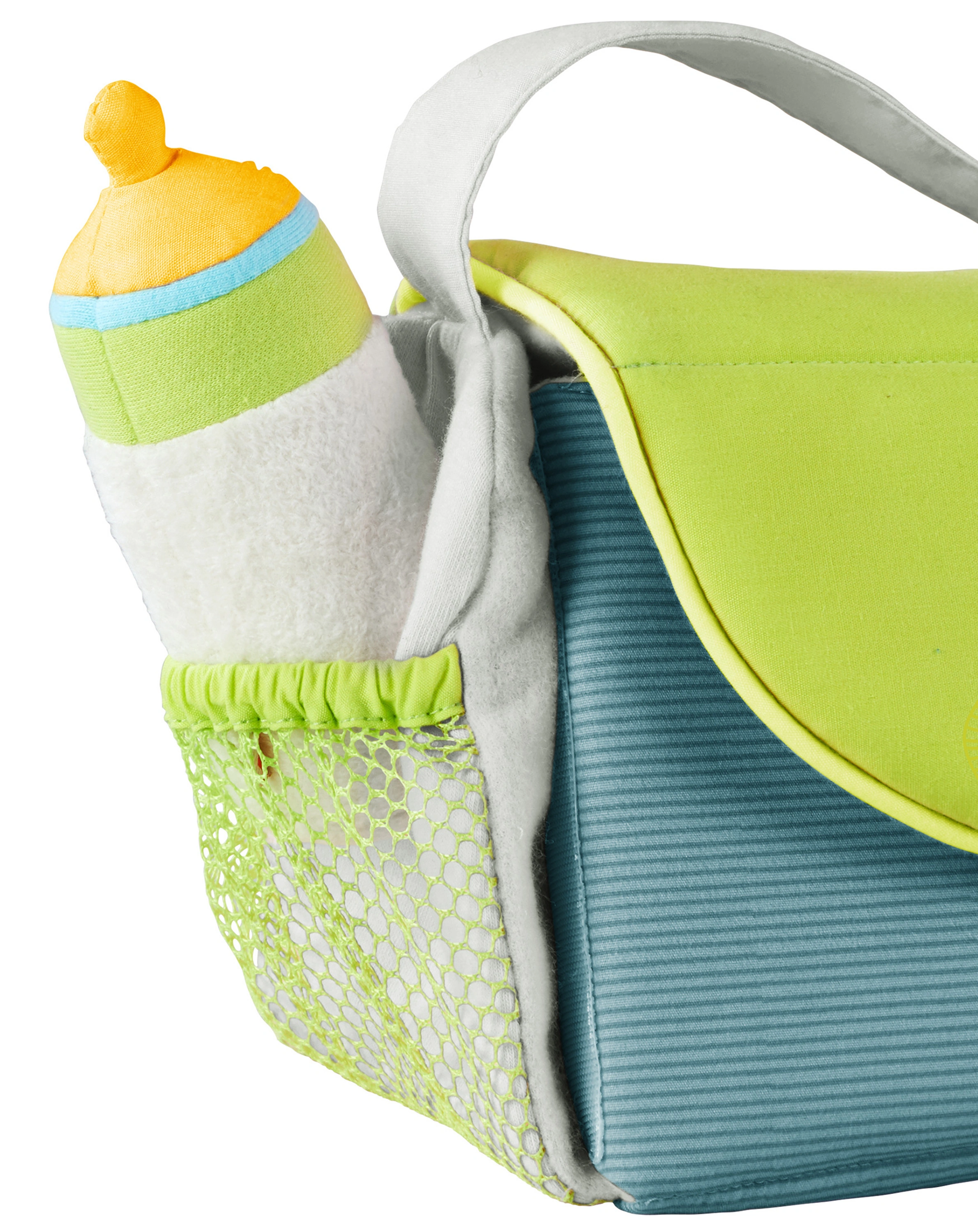 Puppen-Wickeltasche SOMMERWIESE 4-teilig