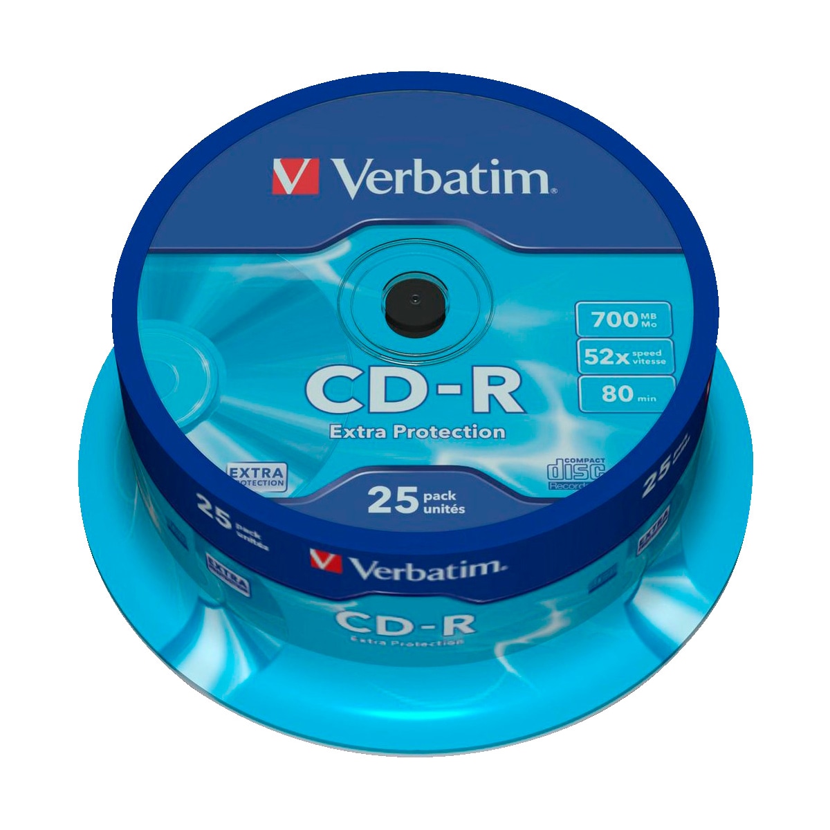 Verbatim CD-R 52x, 25-pack