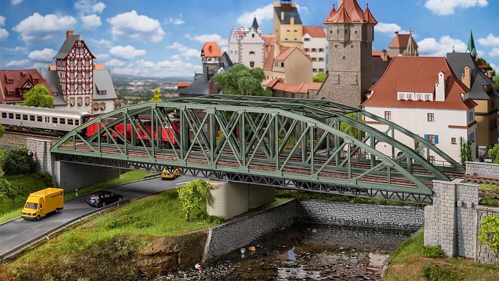 FALLER H0 Bogenbrücke, 2-gleisig