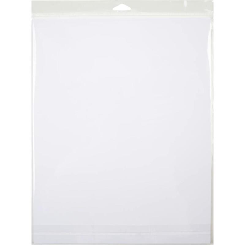Sachet 12 feuil Zeta 270g - 20,3x25,4cm - Blanc