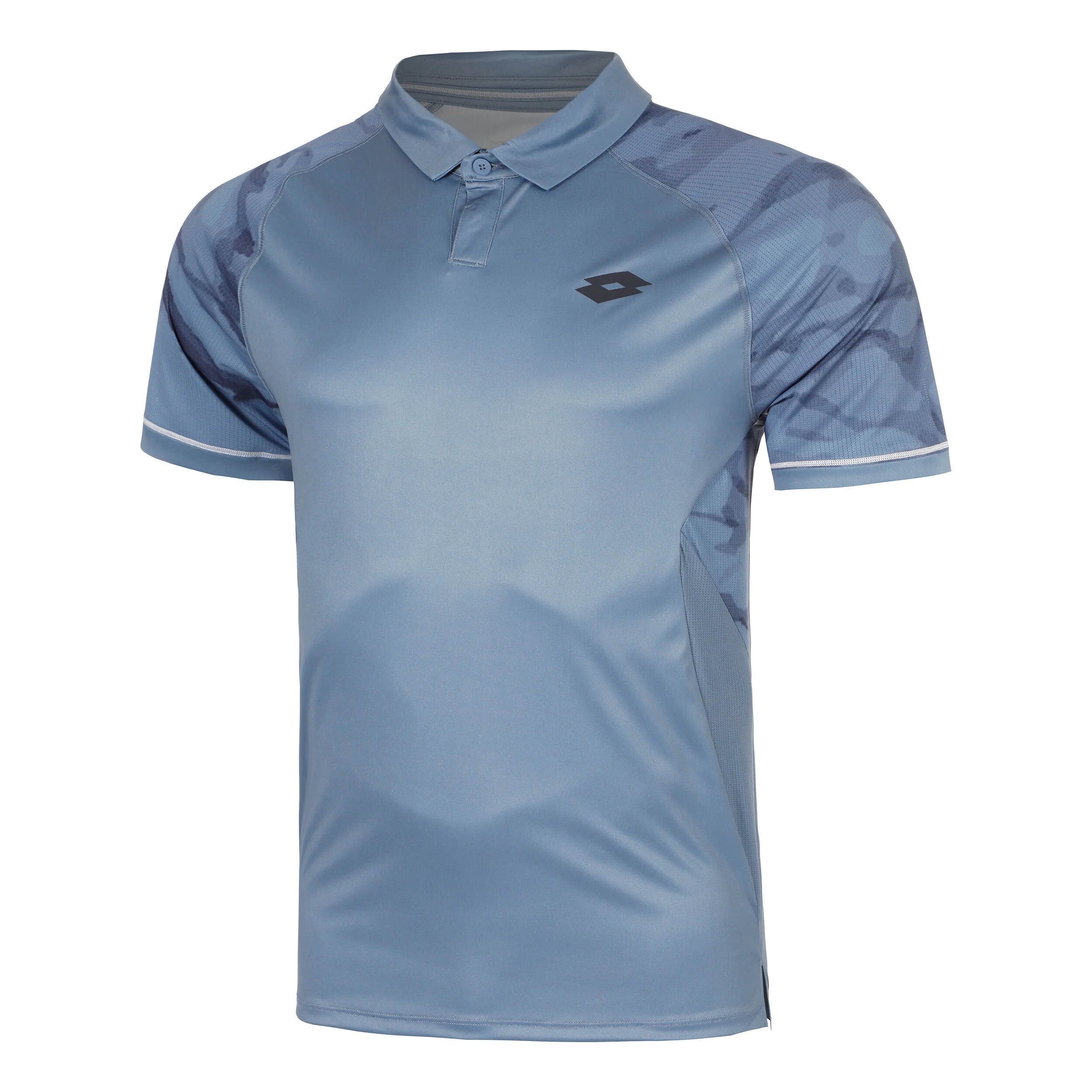 Lotto Tech II Polo Hommes - Bleu Gris