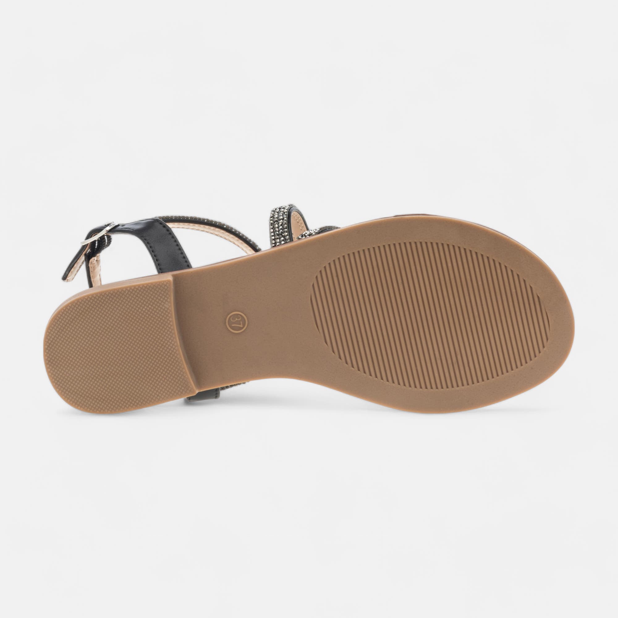 Nu-pieds Femme noir