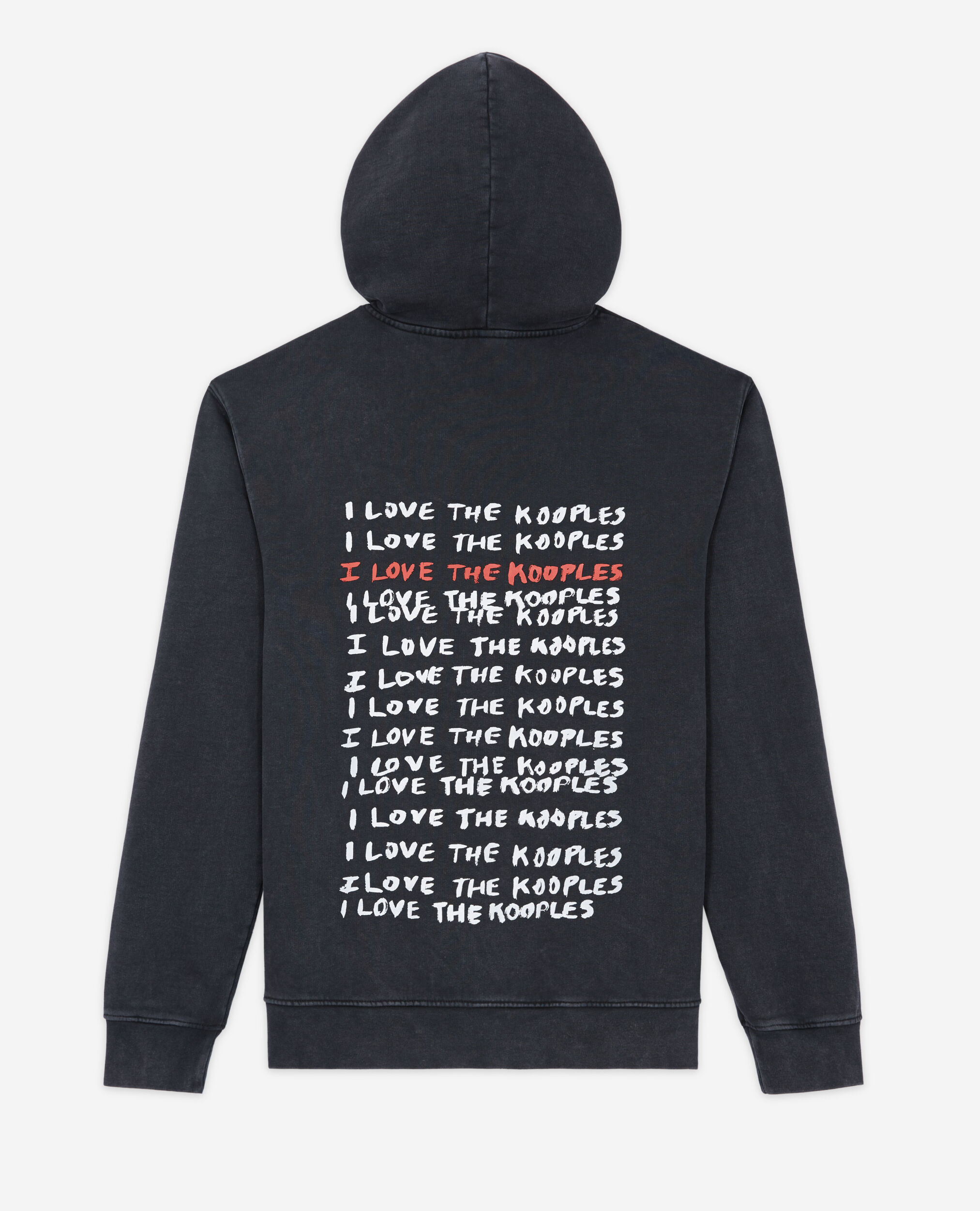 Sweatshirt Love Kooples noir