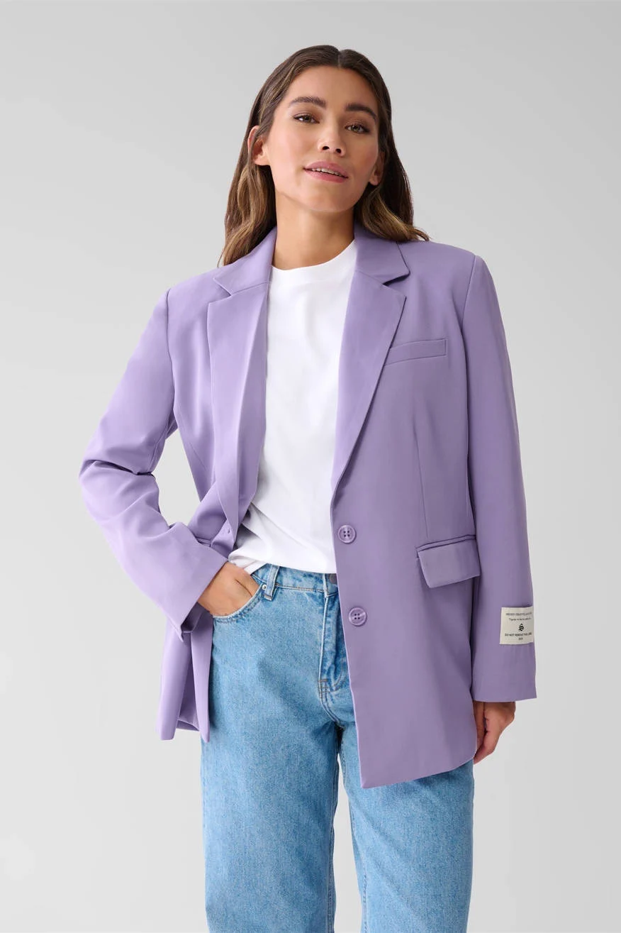 Shoeby oversized blazer paars