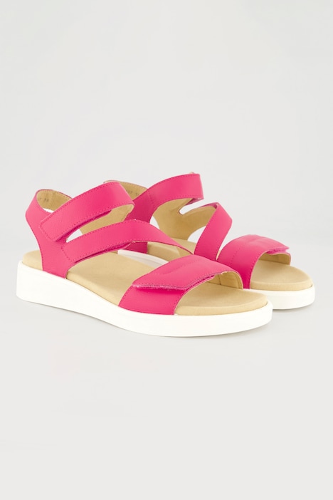 Ara Leder-Sandalen, Klettriegel, Weite H