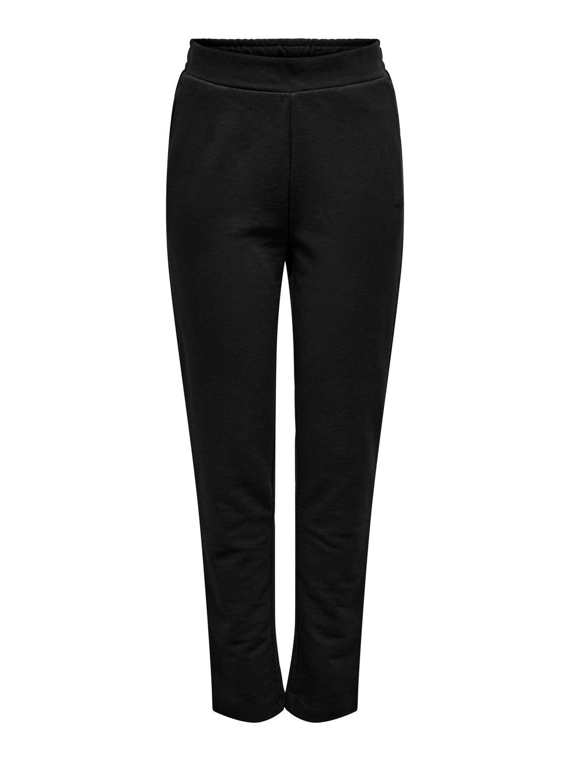 ONPMELINA Mittlere Taille Slim Fit Jogginghose Black