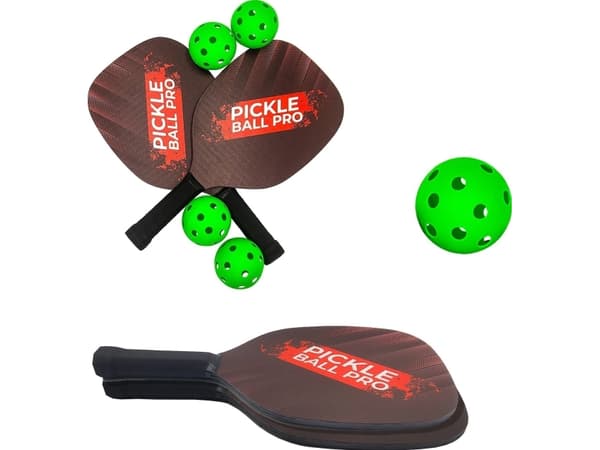 Mad Monkey - Pickleball Schläger Set mit Bällen